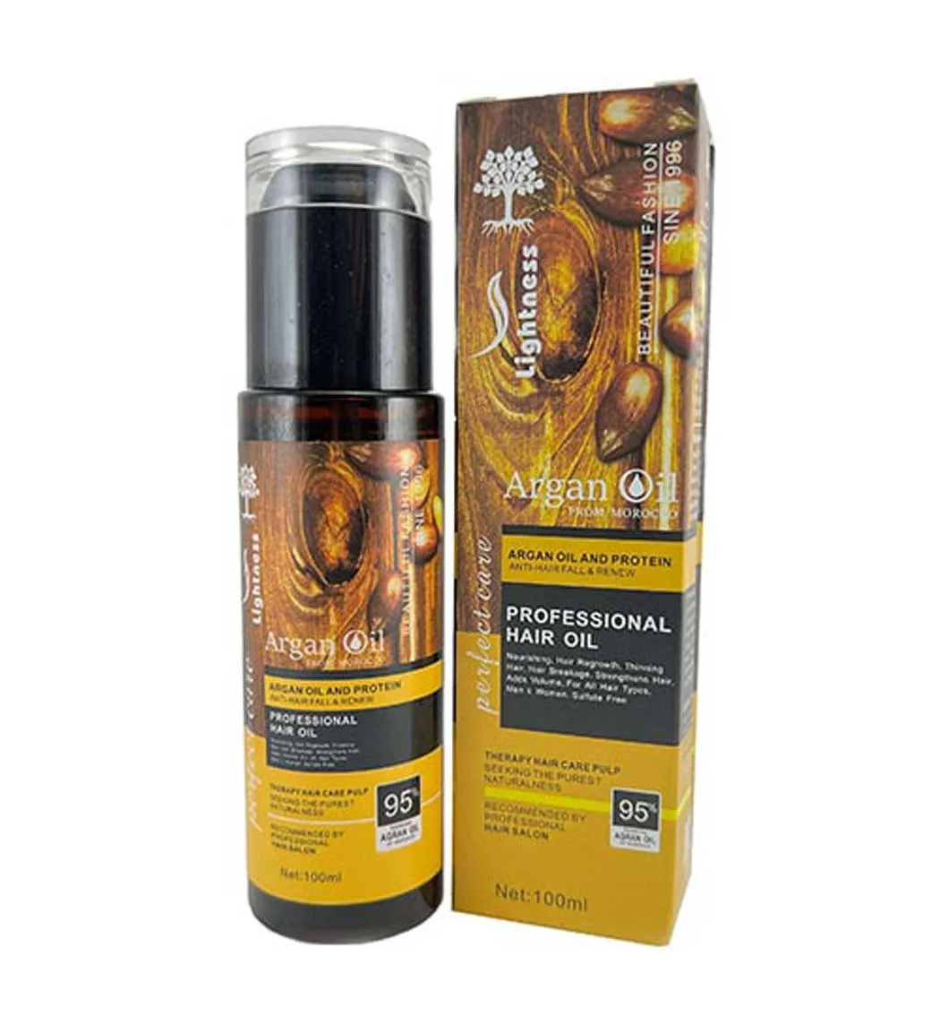 روغن مو آرگان لایتنس 100 میل