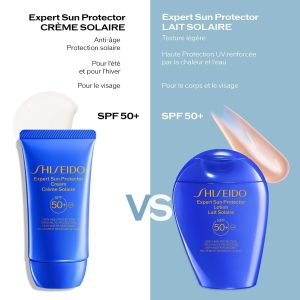 خرید ضد آفتاب ضد چروک شیسیدو صورت و بدن SPF+50 حجم 150 میل