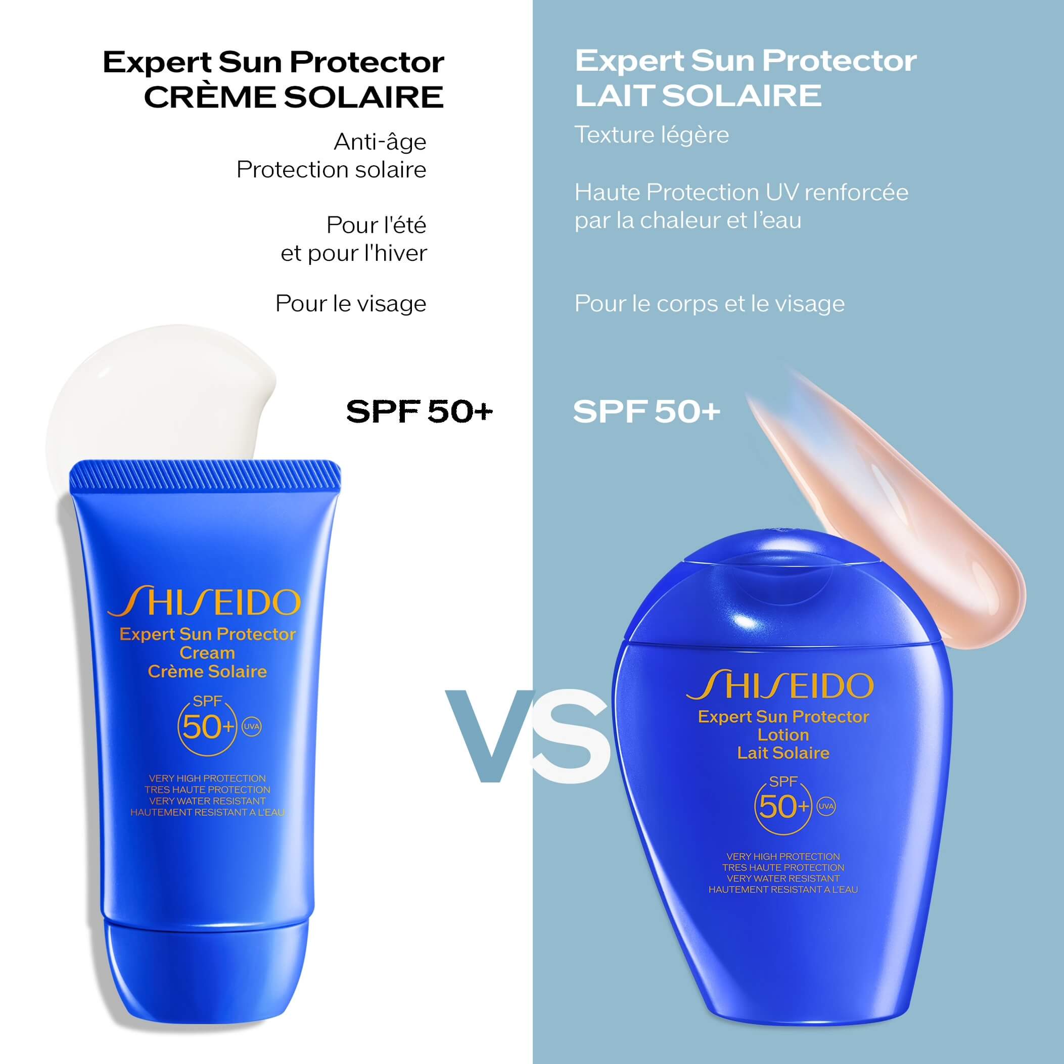 خرید ضد آفتاب ضد چروک شیسیدو صورت و بدن SPF+50 حجم 150 میل