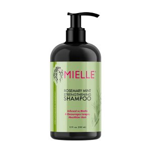 شامپو تقویت کننده و ضد ریزش مو میله [Mielle] حاوی رزماری و نعناع اصل آمریکایی