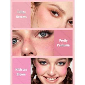 پالت رژگونه 6 رنگ شیگلم SHEGLAM مدل Floral Flush رنگ Blushing Bouquet