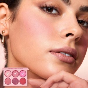 پالت رژگونه 6 رنگ شیگلم SHEGLAM مدل Floral Flush رنگ Blushing Bouquet