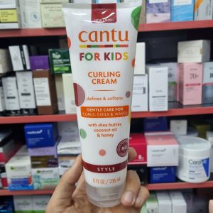 کرم فر کننده مو کودک کنتو Cantu Curling Cream kids