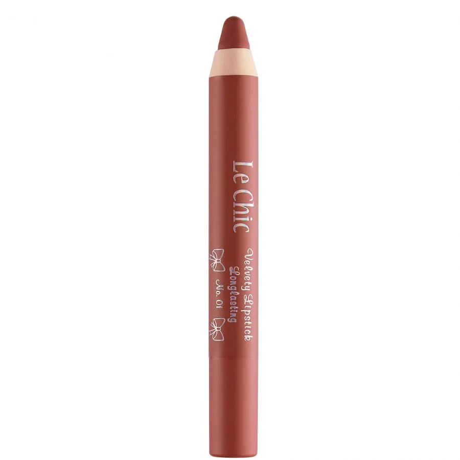 رژ لب مدادی لچیک Lechic Lipstick Pencil شماره 01