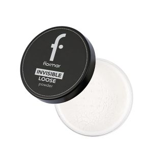 پودر فیکس بی رنگ بیک فلورمار Flormar Invisible Loose Powder