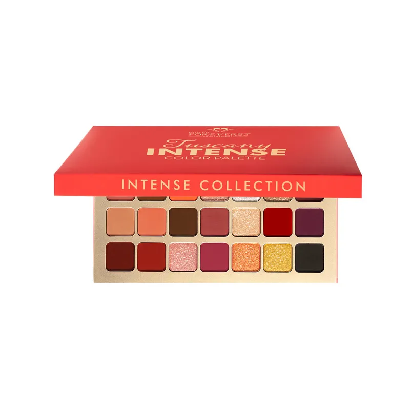پالت سایه چشم 28 رنگ ICP001 فوراور 52 مدل Tuscany Intense