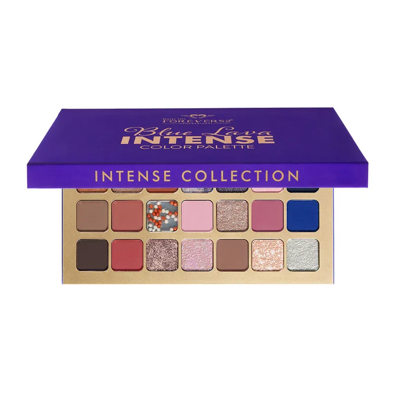 پالت سایه چشم 28 رنگ ICP003 فوراور 52 مدل Blue Lava