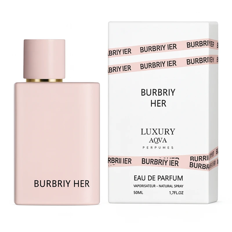 عطر ادکلن لاکچری آکوا BURBRIY HER باربری هر 50 میل