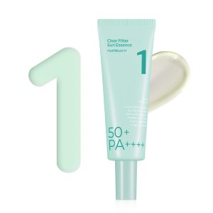 اسنس ضد آفتاب تسکین دهنده و روشن کننده نامبوزین شماره 1 و SPF50 حجم 50 میل