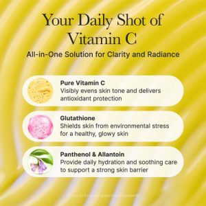 سرم روشن کننده و ضدلک ویتامین سی آرنسیا Arencia Vitamin C حجم 30 میل